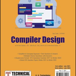 Compiler Design,Sub Code : 3170701,Technical Publication