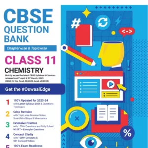 Class-11 Oswaal CBSE Chemistry Chapterwise Question Bank  (For 2024 Board Exams)