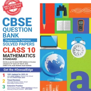 Class-10 Oswaal CBSE Chapterwise Solved Papers 2023-2014 Mathematics (For 2024 Board Exams)