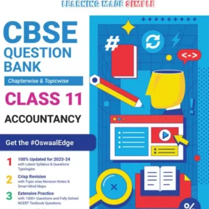 Class-11 Oswaal CBSE Accountancy Chapterwise Question Bank  (For 2024 Board Exams)