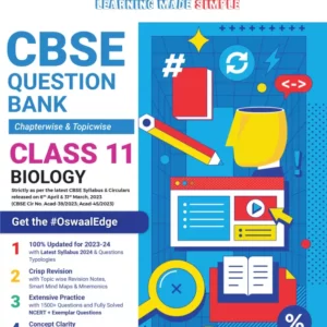 Class-11 Oswaal CBSE Biology Chapterwise Question Bank  (For 2024 Board Exams)
