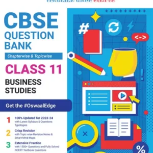 Class-11 Oswaal CBSE Business Studies Chapterwise Question Bank  (For 2024 Board Exams)