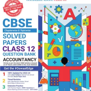 Class-12 Oswaal CBSE Chapterwise Solved Papers 2023-2014 Accountancy (For 2024 Board Exams)