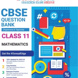 Class-11 Oswaal CBSE Mathematics Chapterwise Question Bank  (For 2024 Board Exams)
