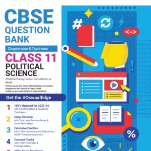 Class-11 Oswaal CBSE Political Science Chapterwise Question Bank  (For 2024 Board Exams)