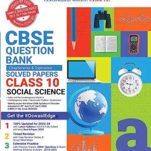 Class-10 Oswaal CBSE Chapterwise Solved Papers 2023-2014 Social Science (For 2024 Board Exams)