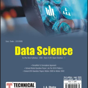Data Science For GTU (Sem-V IT 3151608) Technical Publication